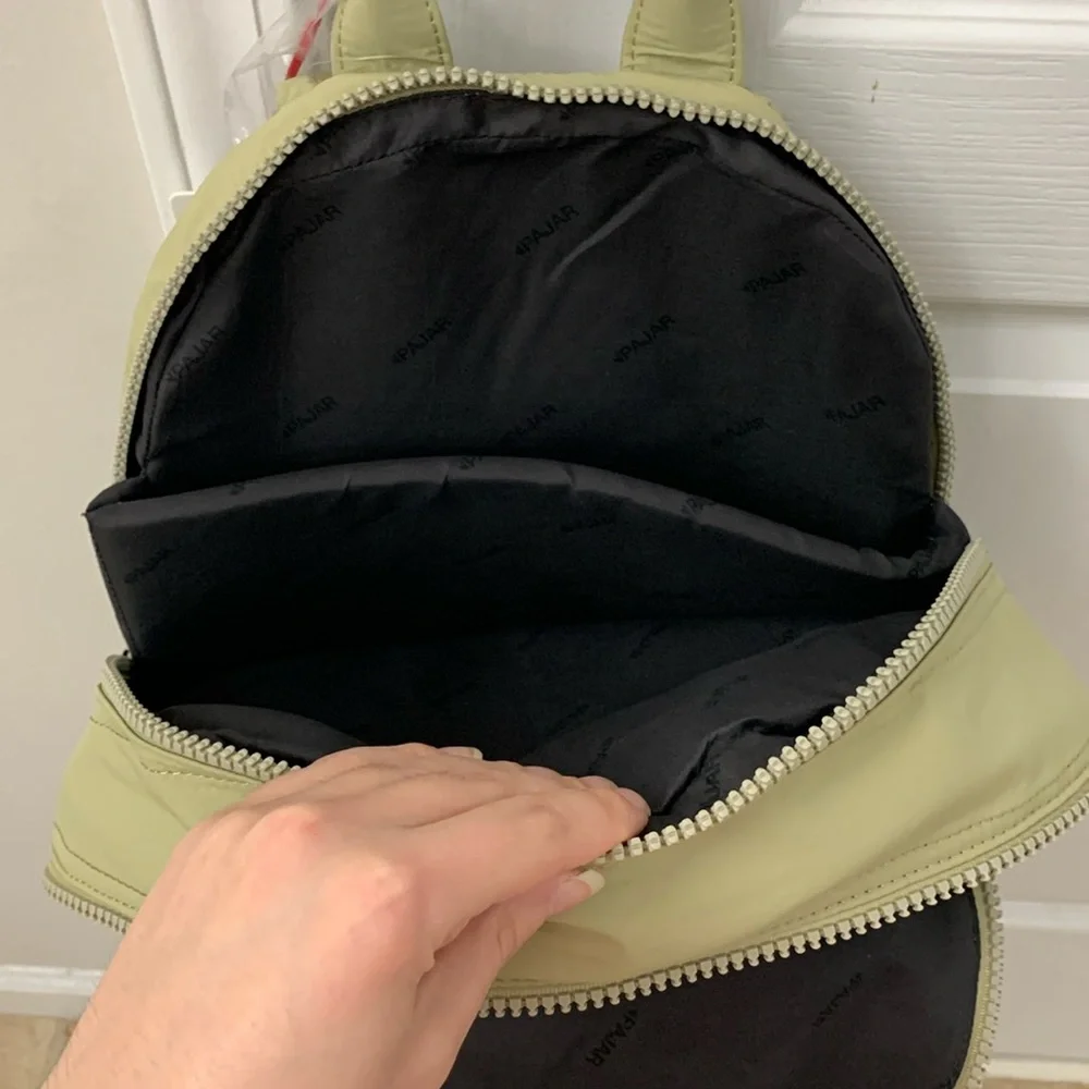 Pajar Khaki / Tan / Green Nylon Backpack